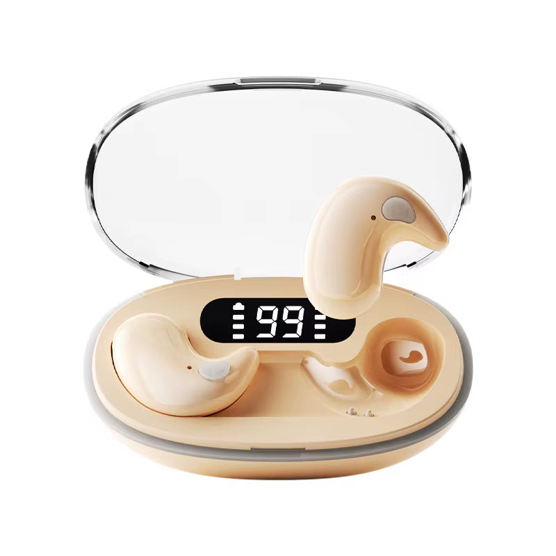 X55 Hidden Earphone for 5.4 Wireless New No-Sense No-Pain Side Sleep Mini Life Waterproof Active Noise Cancellation