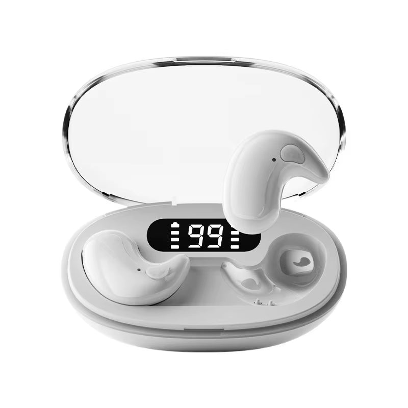 X55 Hidden Earphone for 5.4 Wireless New No-Sense No-Pain Side Sleep Mini Life Waterproof Active Noise Cancellation