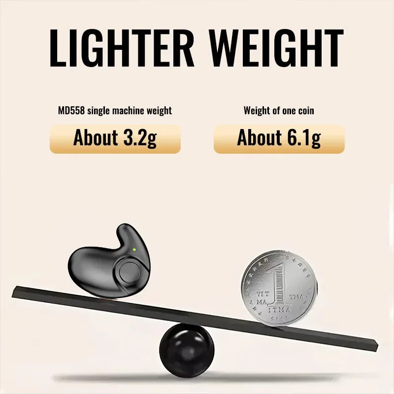 Invisible Sleep Earbuds Mini Wireless Earphones Bluetooth 5.3 Headphones Hifi Stereo Sports Noise Reduction Headsets for XIAOMI
