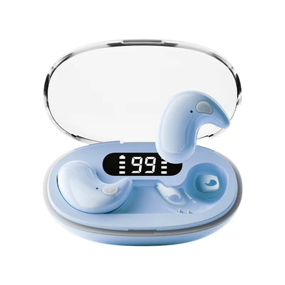 X55 Hidden Earphone for 5.4 Wireless New No-Sense No-Pain Side Sleep Mini Life Waterproof Active Noise Cancellation